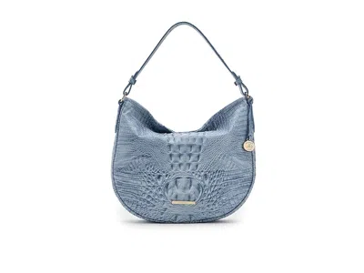 Brahmin Small Kathleen Handbags Stonewash: One Size In Blue