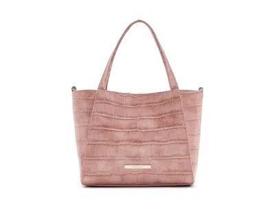 Brahmin Small Mona Cross Body Handbags Blush: One Size In Pink