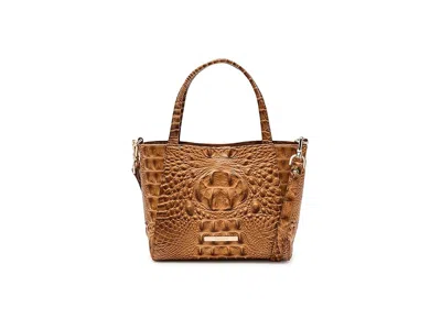 Brahmin Small Mona Cross Body Handbags Cinnamon: One Size In Brown