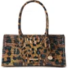 Brahmin Sophia Croc Embossed Leather Satchel