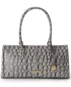 Brahmin Sophia Large Melbourne Satchel Bag In Gray