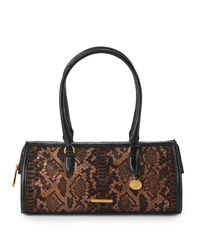 Brahmin Sophia Large Melbourne Satchel Bag In Brown