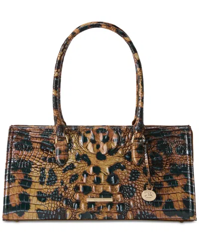 Brahmin Sophia Large Melbourne Satchel Bag In Animal Print