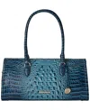 Brahmin Sophia Large Melbourne Satchel In Blue