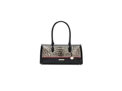 Brahmin Sophia Satchel Women's Handbags Ocelot Calgary, Leather