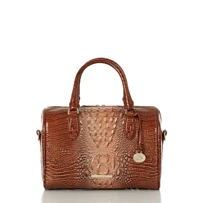 Brahmin Stacy Whiskey Ombre Mini Melbourne In Brown