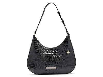Brahmin Stephie Cross Body Women's Handbags Black Melbouren, Leather