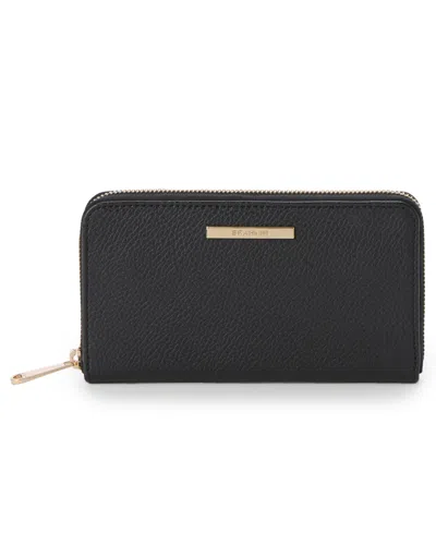 Brahmin Suri Zip-around Mini Wallet In Black