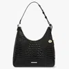 Brahmin Tabitha Leather Shoulder Bag In Black