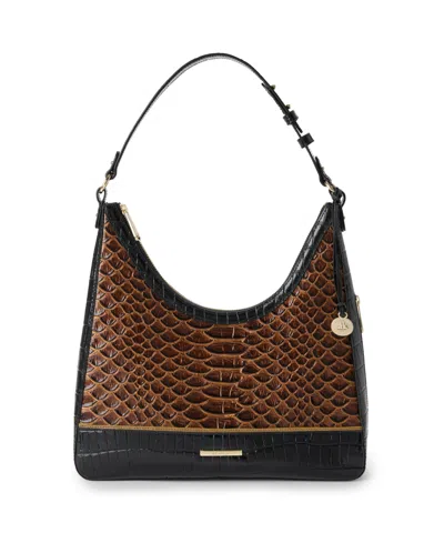 Brahmin Tabitha Brunswick Medium Shoulder Handbag In Brown Multi