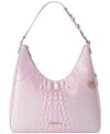 Brahmin Tabitha Leather Shoulder Bag In Rose Water