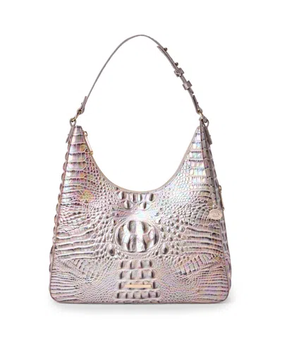 Brahmin Tabitha Medium Leather Shoulder Handbag In Black