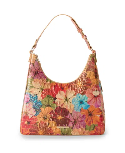 Brahmin Tabitha Melbourne Leather Shoulder In Multi