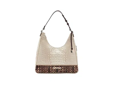 Brahmin Tabitha Shoulder Handbags Multi Banyan: One Size In White