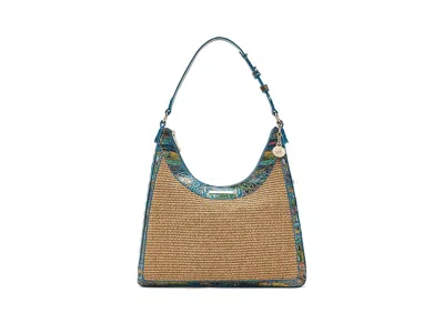 Brahmin Tabitha Shoulder Handbags Waterlily Abloom: One Size In Brown