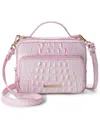 Brahmin Tori Rose Water Small Leather Melbourne Crossbody In Rose Water