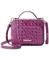 Brahmin Tori Small Leather Melbourne Crossbody Bag In Purple