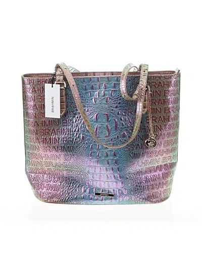 Pre-owned Brahmin Tote Bag In Purple