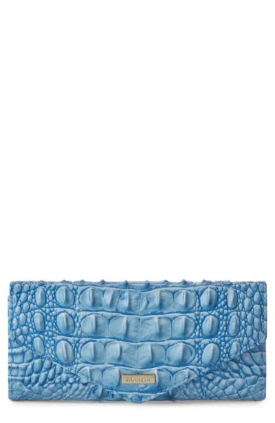 Brahmin Veronica Croc Embossed Leather Wallet