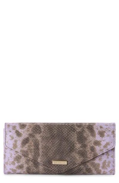 Brahmin Veronica Croc Embossed Leather Wallet