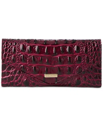 Brahmin Veronica Melbourne Embossed Leather Wallet