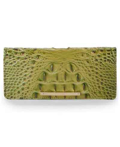 Brahmin Women's Ady Leather Wallet In Green