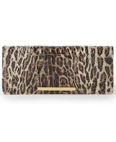 Brahmin Women's Ady Leather Wallet In Ocelot