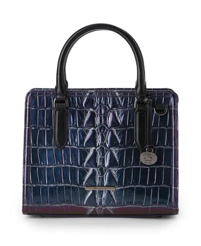 Brahmin Women's Cami Heroic Kingstone Satchel Bag In Blue