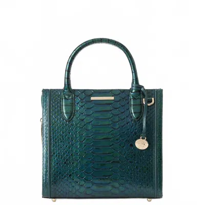 Brahmin Women's Caroline Small Leather Satchel In Green