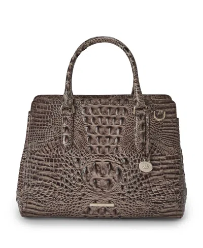 Brahmin Women's Finley Leather Large Satchel Bag