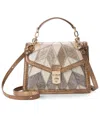 Brahmin Women's Hallie Multi Silverhill Small Satchel Bag