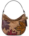 Brahmin Women's Kathleen Toffee Cartland Medium Shoulder Bag
