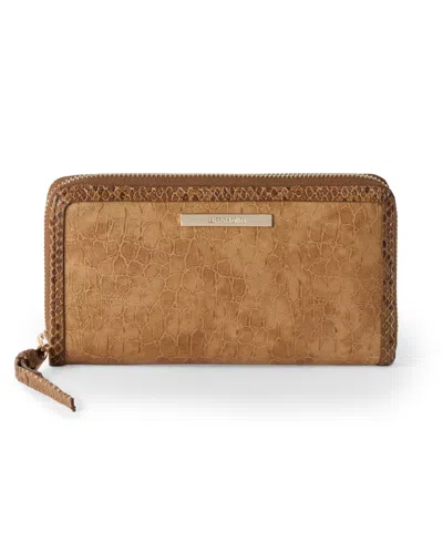 Brahmin Women's Suri Leather Zipper Wallet In Brown