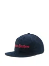 Brain Dead 6 Panel Corduroy Hat In Blue