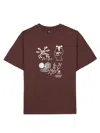 Brain Dead Ancient Knowledge T-shirt In Brown