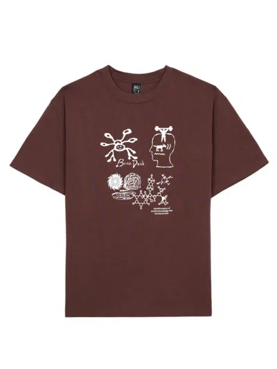 Brain Dead Ancient Knowledge T-shirt In Brown