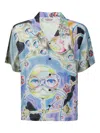 Brain Dead Aspen Eyes Short Sleeve Button Up Shirt
