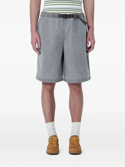 BRAIN DEAD BELTED COTTON SHORTS