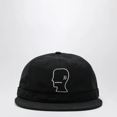 BRAIN DEAD BRAIN DEAD BLACK COTTON BASEBALL CAP