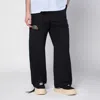 Brain Dead Black Cotton Trousers With Logo