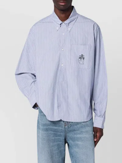 BRAIN DEAD BROOKS BROTHERS X STRIPED SHIRT