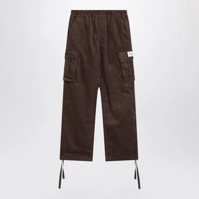 Brain Dead Corduroy Cargo Trousers In Brown