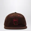 Brain Dead Logohead Six-panel Baseball Hat In Brown