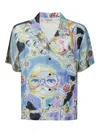 Brain Dead Aspen Eyes Short Sleeve Button Up Shirt