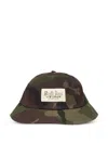 Brain Dead Camouflage-pattern Hat In Green