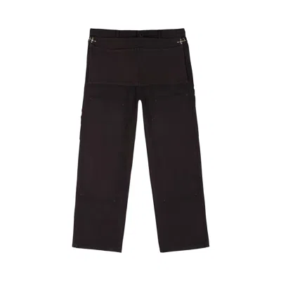Pre-owned Brain Dead Canvas Gardening Pant 'washed Black' | Men's Size S