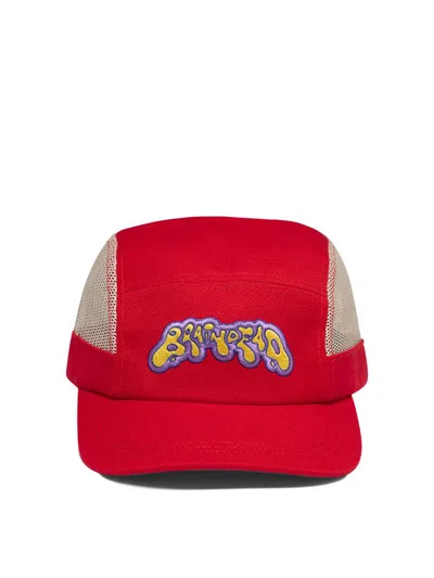 Brain Dead Cap With Mesh Panels In Red
