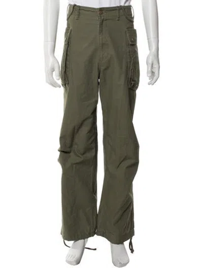 Pre-owned Brain Dead Cargo Pants In Green