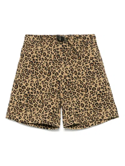Brain Dead Climber Shorts In Brown