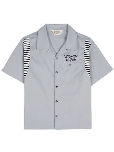 BRAIN DEAD BRAIN DEAD COBRA BOWLING SHIRT